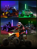 ATV için Uzaktan ve APP Kontrollü Takip Desenleri ile LED Kırbaç Işığı