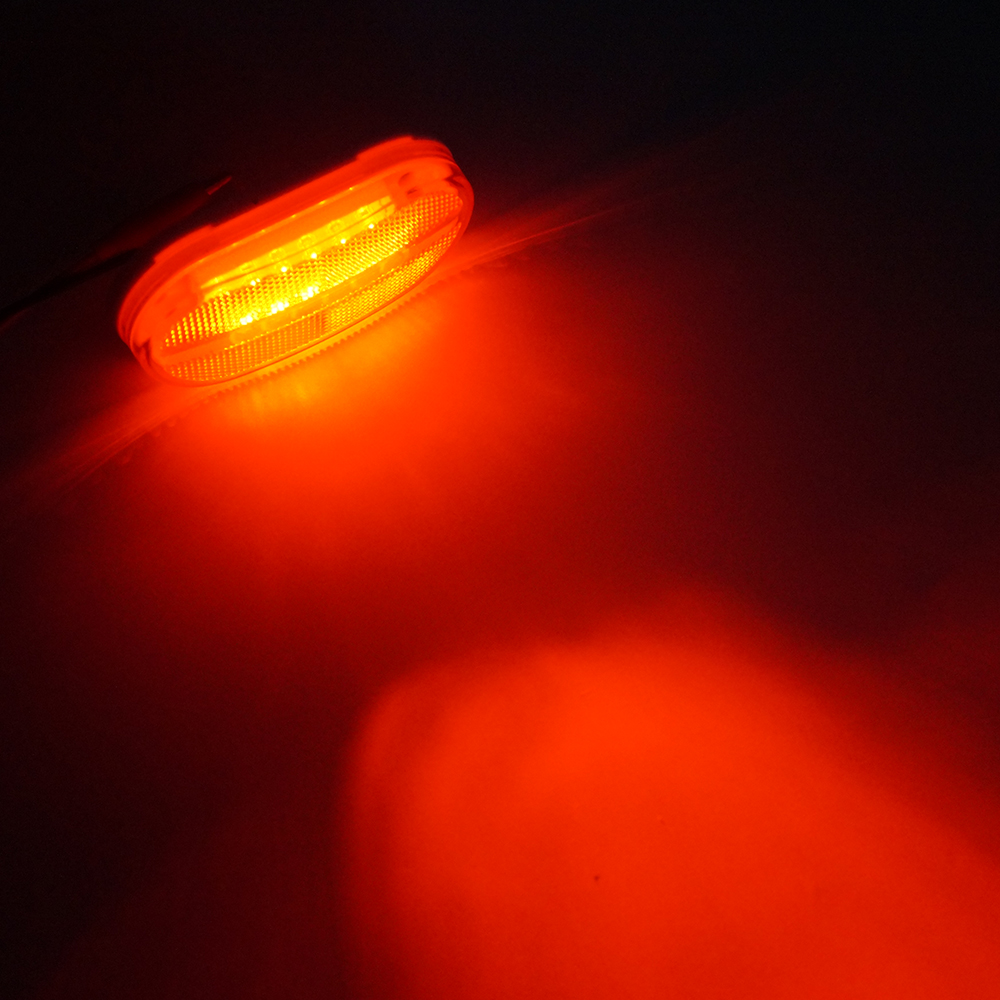 Yansıtıcı ile evrensel dikdörtgen LED yan işaret ışıkları