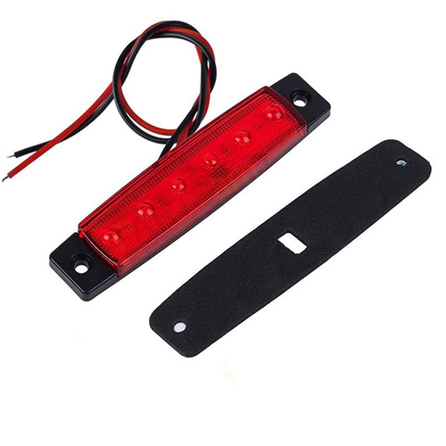 otomobiller için otomotiv kırmızı Led Side Marker Light