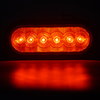 Kırmızı LED 6" İnç Oval Kuyruk Lambası