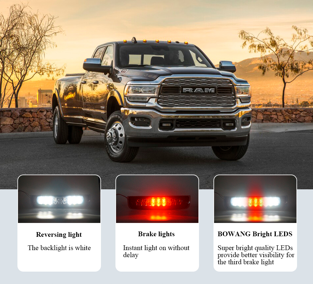 Ram Dodge Y&uuml;ksek Mount 3. Fren Işıkları