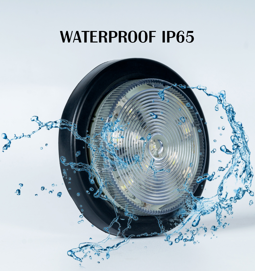 Su ge&ccedil;irmez yuvarlak r&ouml;mork led boşluk yan işaretleri &Ccedil;in &uuml;reticisi yan işaret ışıkları