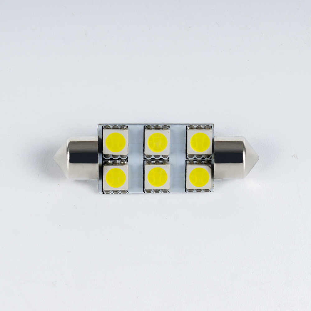 T10 36 ~ 41mm Festoon Işıkları LED İç Ampul