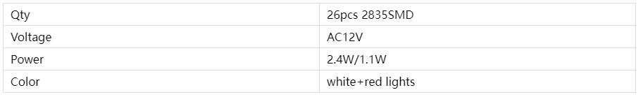 Sıcak Satış &Uuml;&ccedil;&uuml;nc&uuml; Fren Işıkları GX-026WR2835A-R