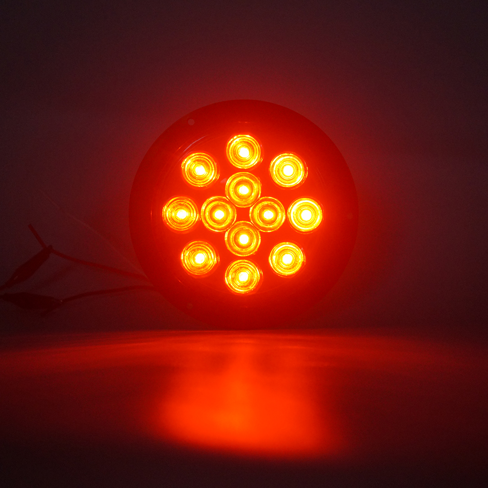 4 "inç yuvarlak evrensel LED kuyruk lambaları 