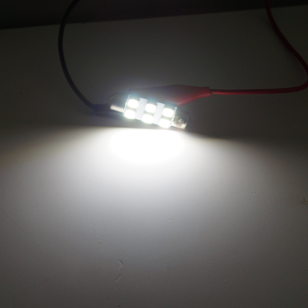 T10 36 ~ 41mm Festoon Işıkları LED İç Ampul