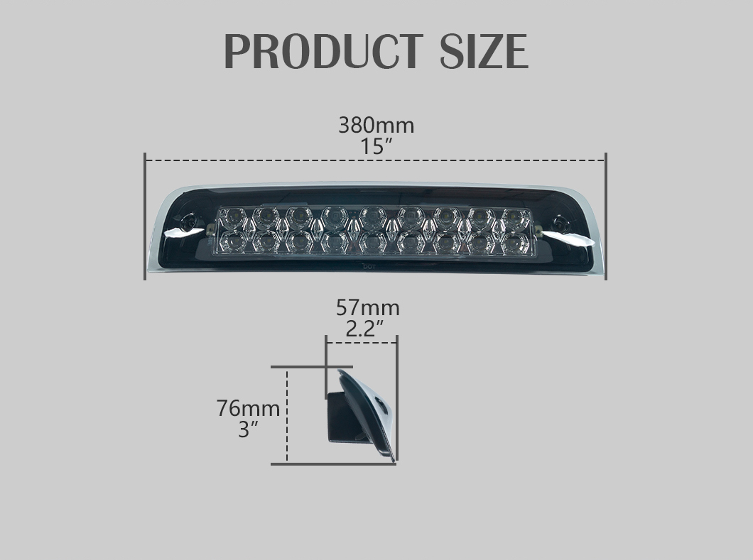 1996 Dodge High Mount 3. Fren Işıkları