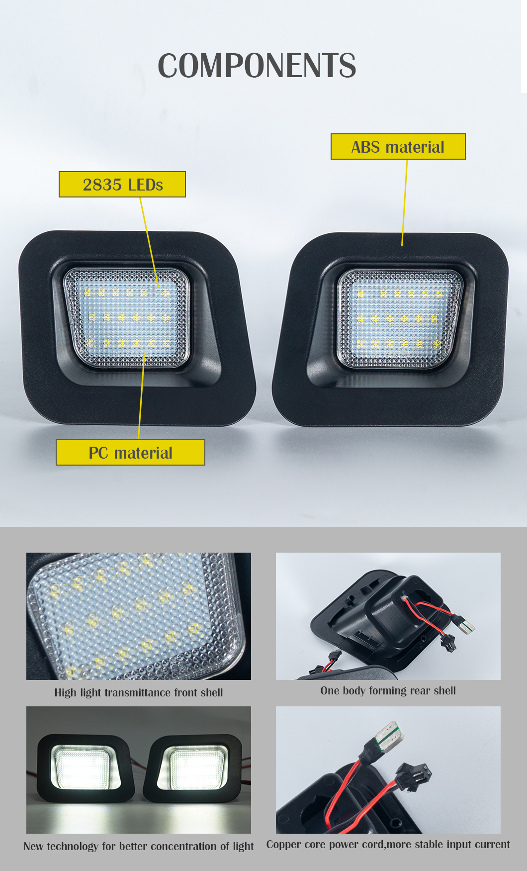 LED plaka ışığı 