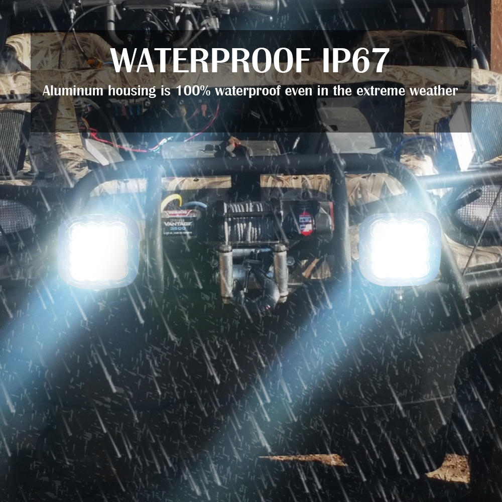 Beyaz 5 in&ccedil; LED İş Kamyonlar i&ccedil;in Işık S&uuml;r&uuml;ş