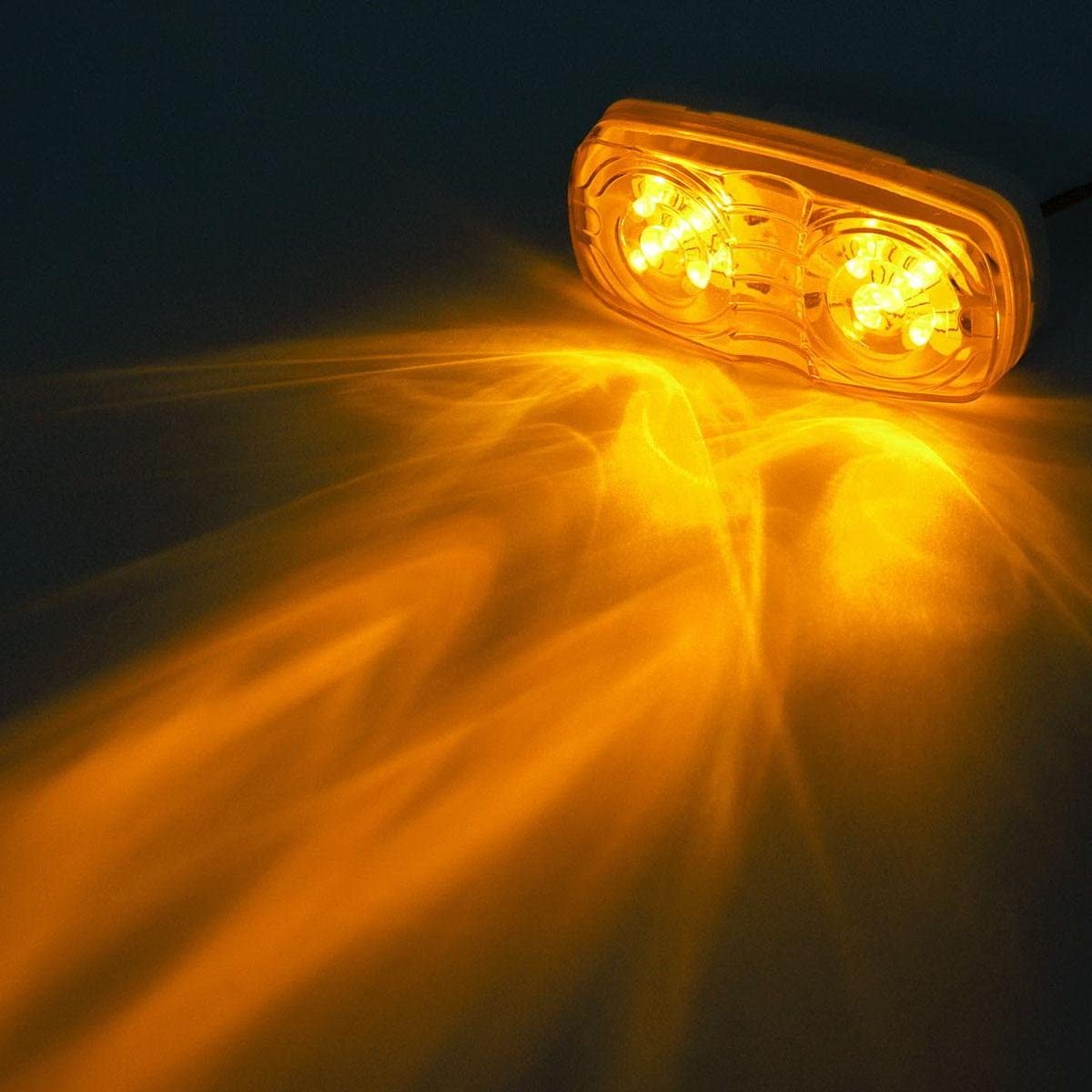 Led İşaret Işığı, &Ccedil;ift Bullseye led işaret ışığı, Amber Led İşaret Işıkları, R&ouml;mork i&ccedil;in Amber Led İşaret Işıkları, R&ouml;mork i&ccedil;in &Ccedil;ift Bullseye LED İşaret Işıkları