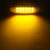Sarı | Dikdörtgen | LED işaretleyici boşlukları, araba için krom/paslanmaz demir ile