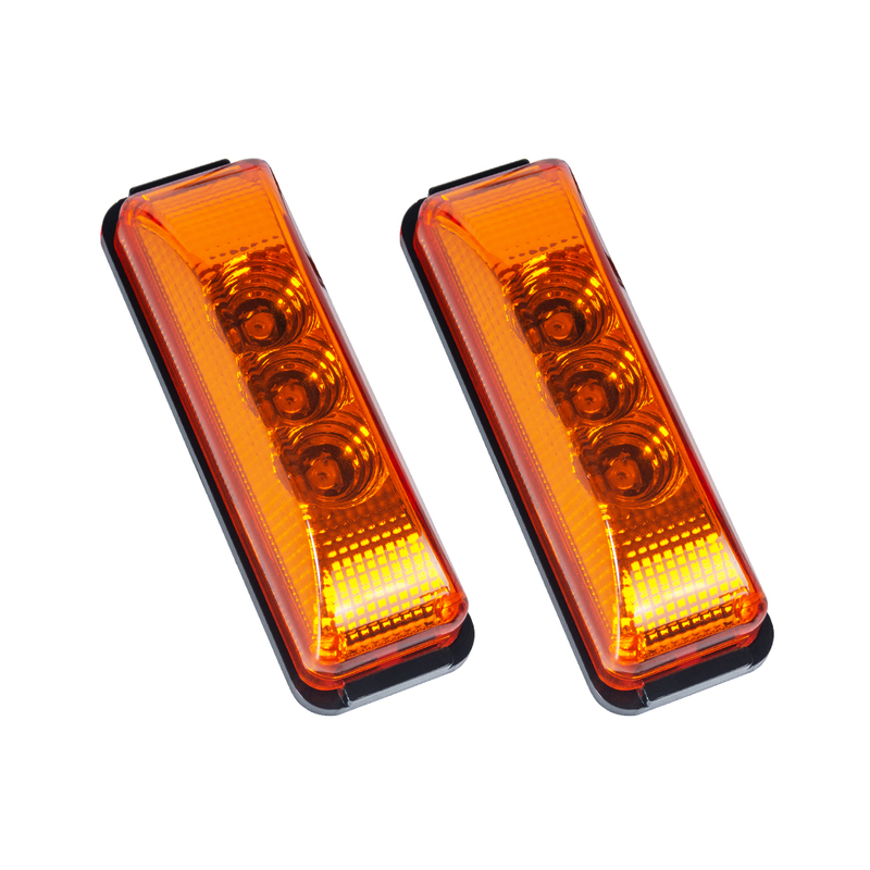 Otomobiller için Otomotiv Amber Led Yan İşaret Işığı