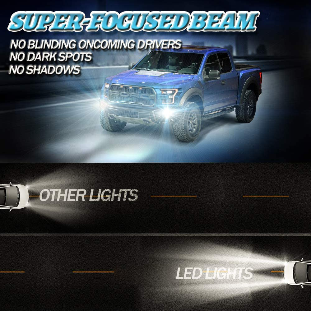 4 inç Ford 2015-2020 F150 Sis Led İş Işığı