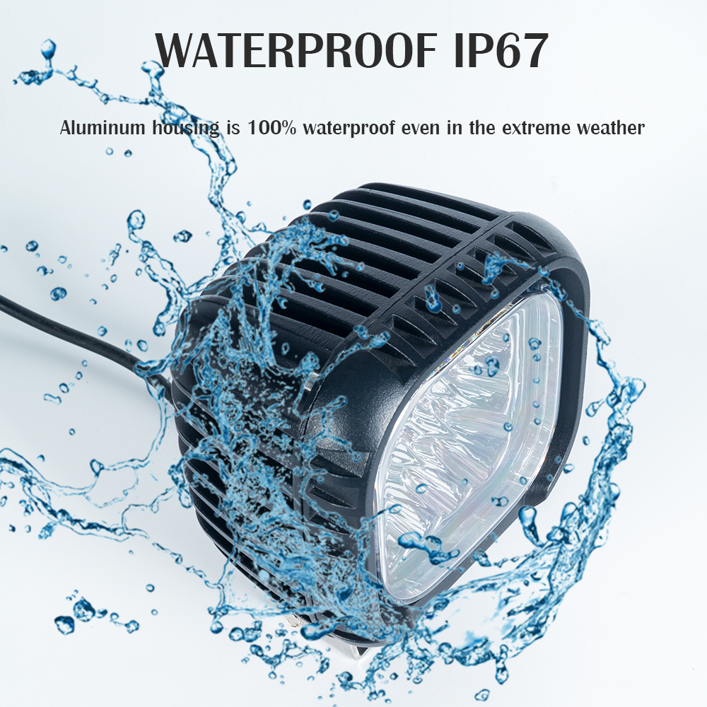 Beyaz 5 in&ccedil; LED İş Kamyonlar i&ccedil;in Işık S&uuml;r&uuml;ş