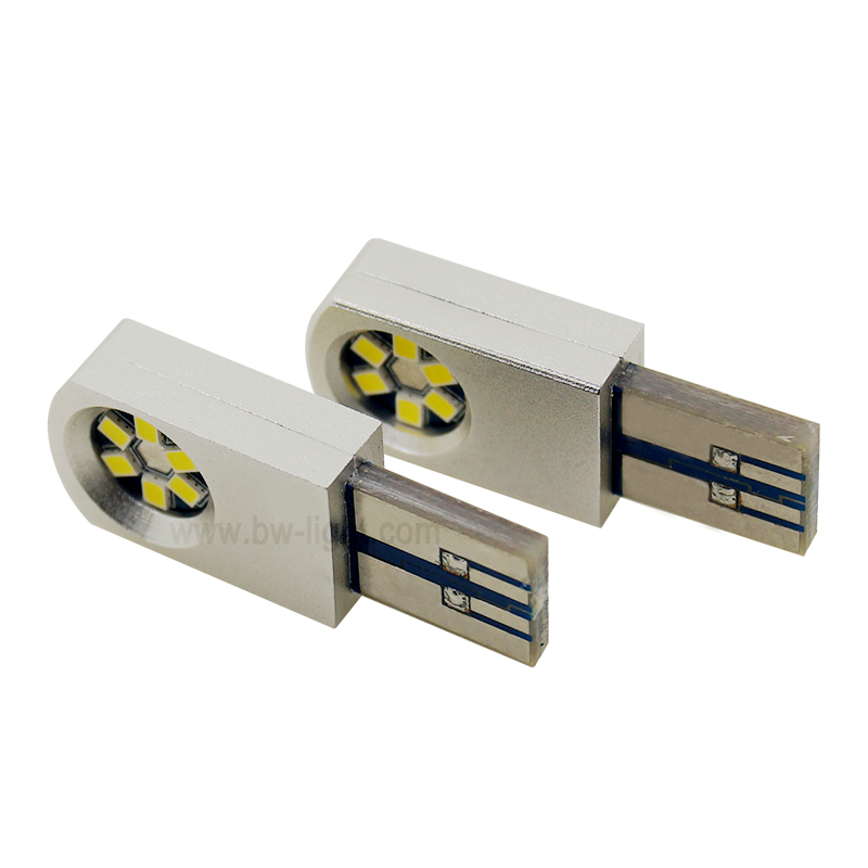 T10 Gri ​​Renk Canbus Oto Led Işık Lambası 