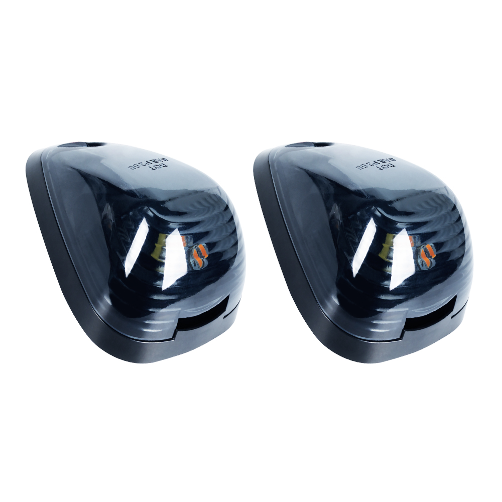 Ford Led Cab Roof Light,Led Cab Roof Amber Light,LED Cab Roof Marker Lights,Super Duty Cab Top Lights,Pickup Cab Top Lights Amber LED Cab Roof Top Marker Lights with Black Smoke Lens for Ford Super Duty Pickup Trucks SUV Use for 1999-2016 Ford F-150 F-250 F-350 F-450 F-550 F-650 F-750 E-150 E-250 E-350 E-450 Super Duty Pickup Trucks car light