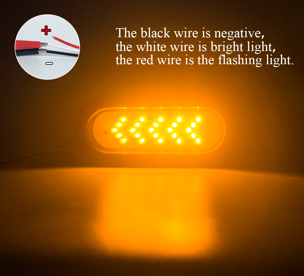 6 in&ccedil; LED kuyruk ışığı 6 