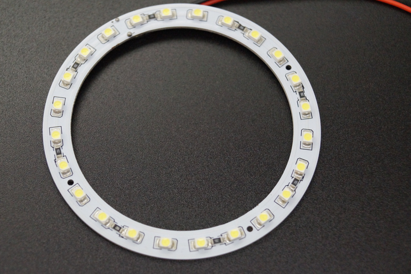 70mm 21PCS 3528Chip LED Açılı Gözler