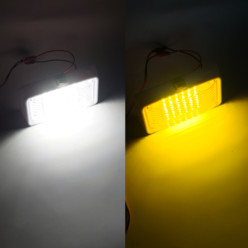 12V dikdörtgen rv tente ışıkları 