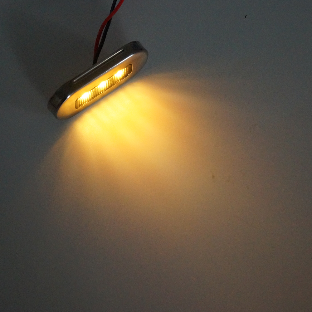 3 inç dikdörtgen LED tekne iç ışığı