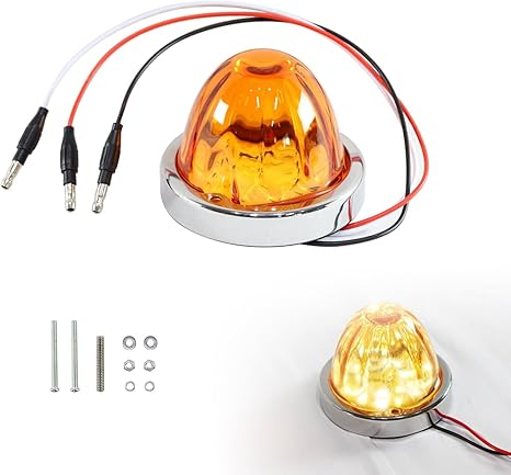 Yarı kamyon çatı işaretçisi açık cam kabuk için LED karpuz ışıkları