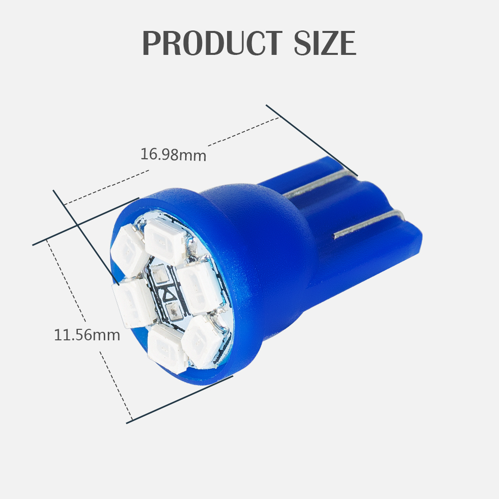 T10 Turn Sinyal Ampul Kargo Lambası LED Araba Işıkları