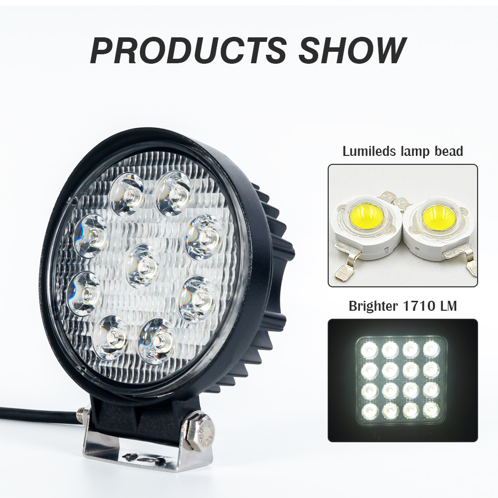 27W 4 inç Araba Çatı Led İş Işığı