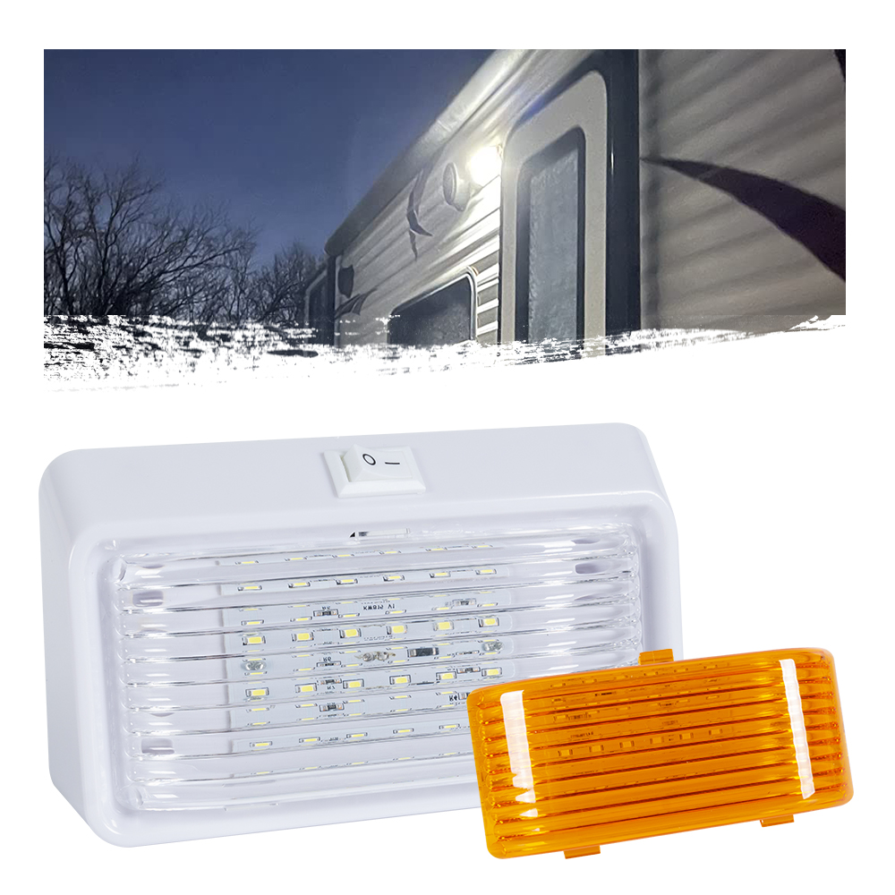 12V dikdörtgen rv tente ışıkları 