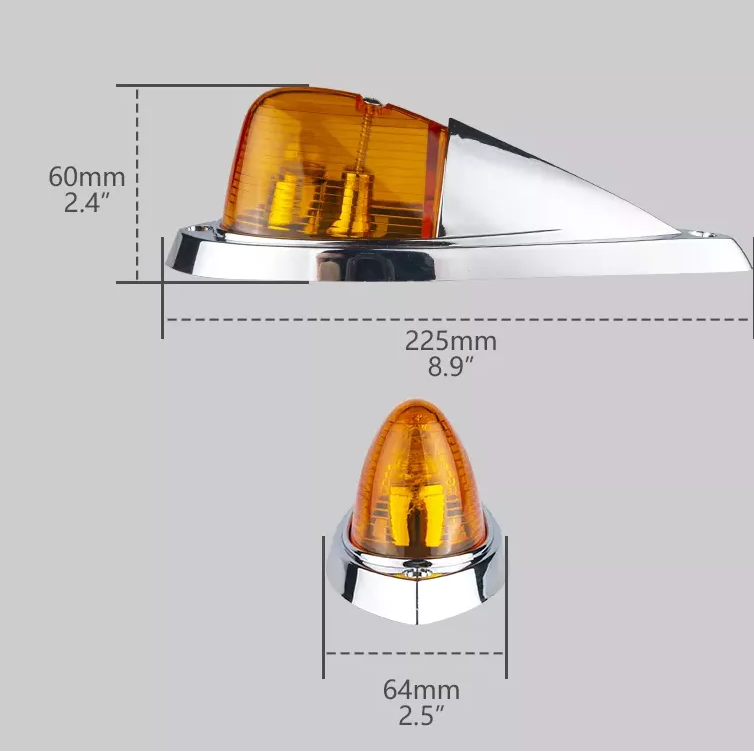 Evrensel Kamyon Led Kabin Üst Çatı İşaretçisi Koşu Işıkları