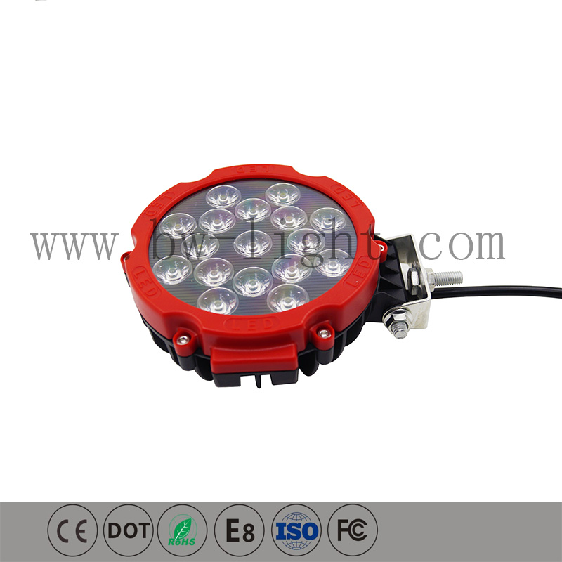 Kamyonlar için beyaz 51W LED iş ışığı