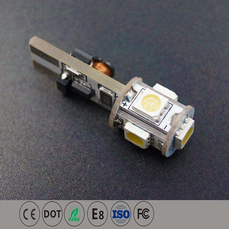 Mavi Süper Parlak T10 Led Araba Gösterge Ampulü