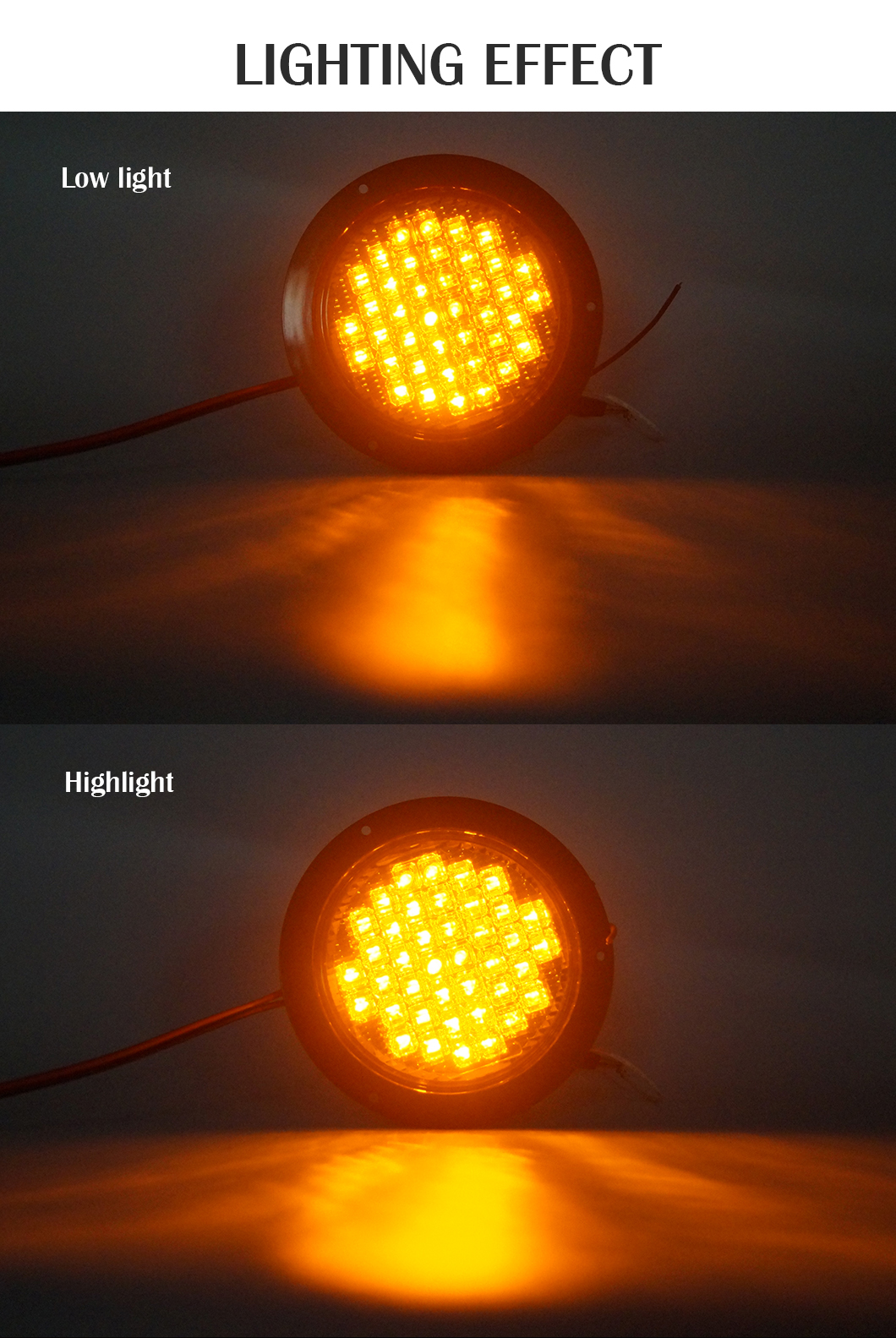 6 in&ccedil; LED kuyruk ışığı