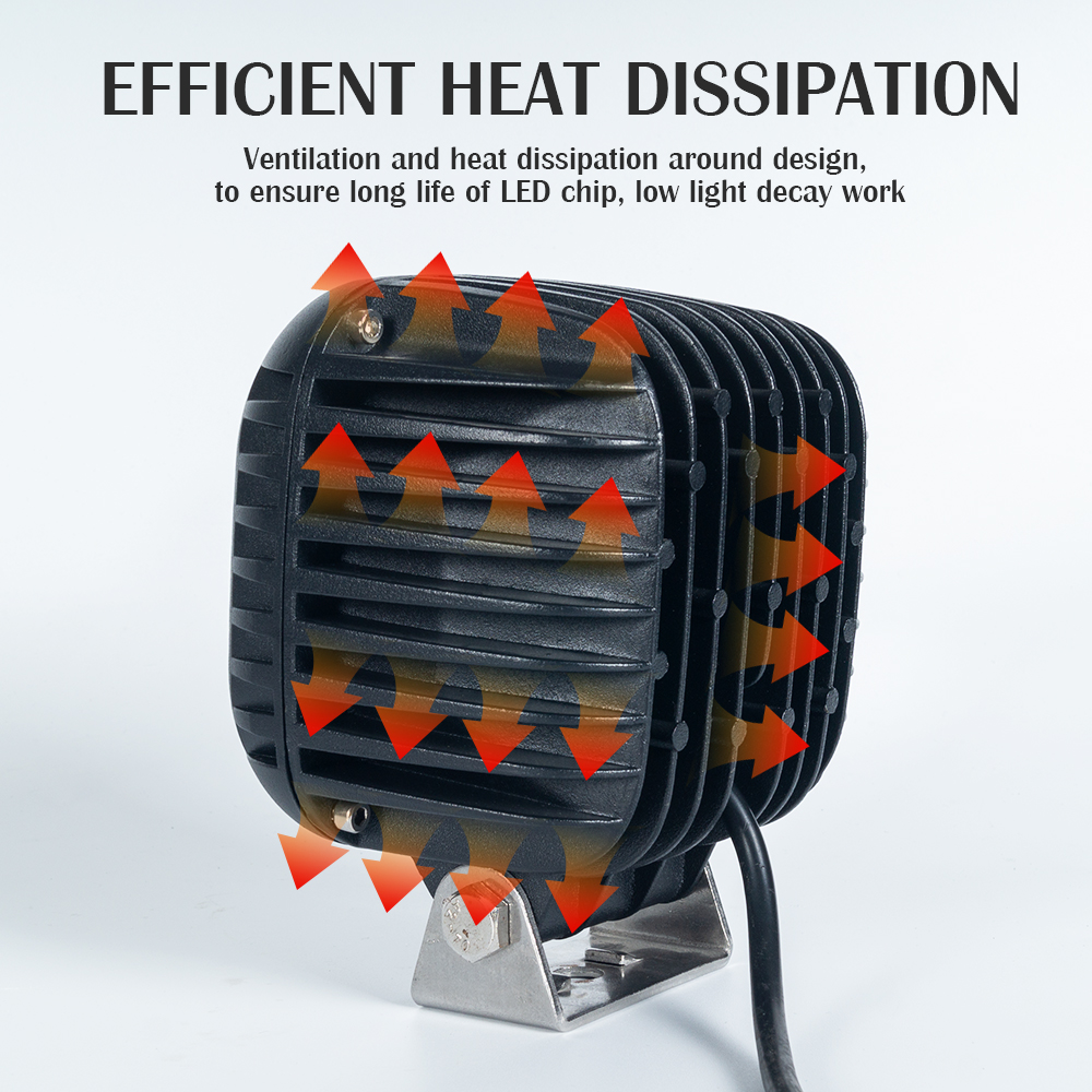 Beyaz 5 in&ccedil; LED İş Kamyonlar i&ccedil;in Işık S&uuml;r&uuml;ş