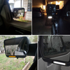 Ford F150 Expedition LED Flash ve DRL Yan Dikizle Bakış Ayna Dönüş Sinyalleri Çalışan Işıklar (Füme Lens)
