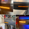 Ford füme lens LED dönüş sinyali arka ayna ışığı flaş modeliyle
