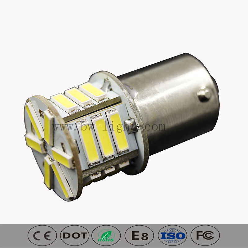 B15 CANBUS T20 Otomotiv LED ampul arka ampul aydınlatması için değiştir 