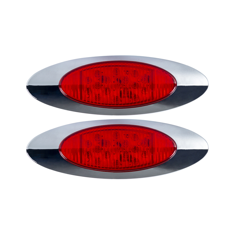 Kırmızı | Oval | LED yan işaret ışıkları |